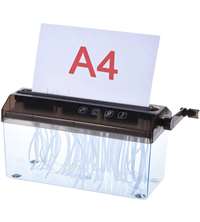 Malayas Manual Hand Operation Strip-Cut A4 Paper Shredder